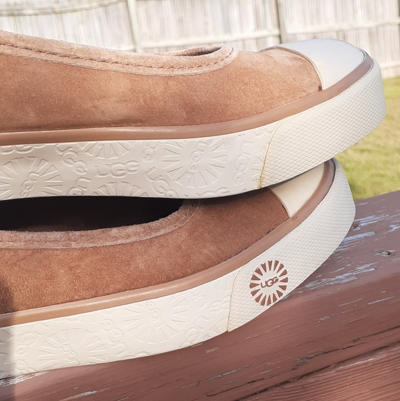 UGG suade slip ons sz 6 1/2 women - Picture 7 of 12